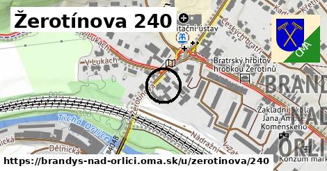 Žerotínova 240, Brandýs nad Orlicí