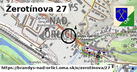 Žerotínova 27, Brandýs nad Orlicí