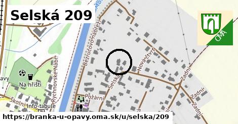 Selská 209, Branka u Opavy