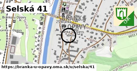 Selská 41, Branka u Opavy