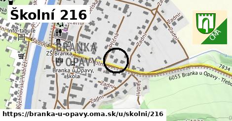 Školní 216, Branka u Opavy