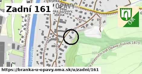 Zadní 161, Branka u Opavy