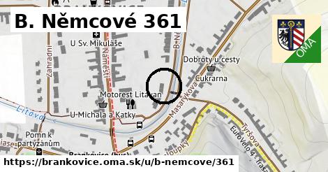 B. Němcové 361, Brankovice