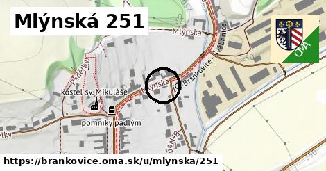 Mlýnská 251, Brankovice