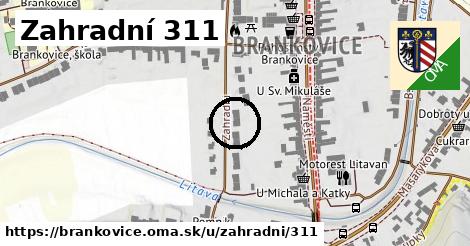 Zahradní 311, Brankovice