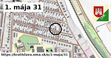 1. mája 31, Bratislava