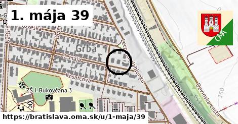 1. mája 39, Bratislava