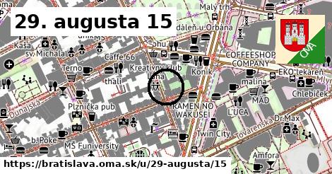 29. augusta 15, Bratislava