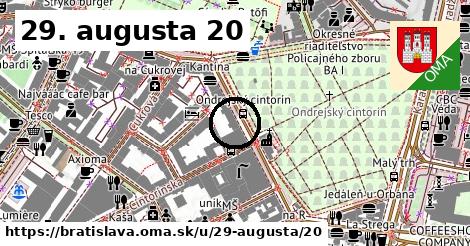 29. augusta 20, Bratislava
