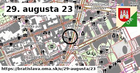 29. augusta 23, Bratislava