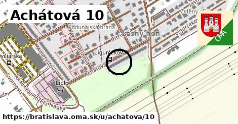 Achátová 10, Bratislava