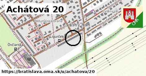 Achátová 20, Bratislava