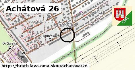 Achátová 26, Bratislava