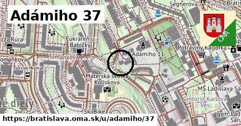 Adámiho 37, Bratislava