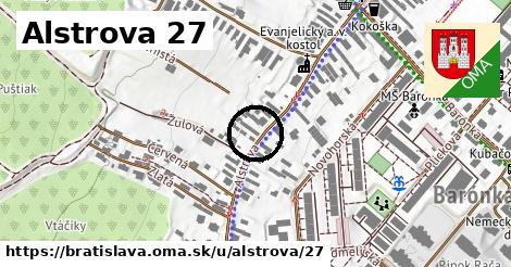 Alstrova 27, Bratislava