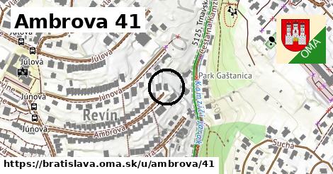 Ambrova 41, Bratislava