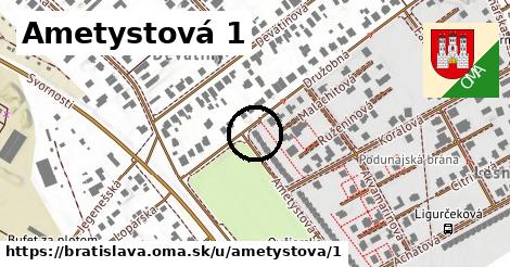 Ametystová 1, Bratislava