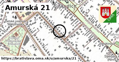 Amurská 21, Bratislava