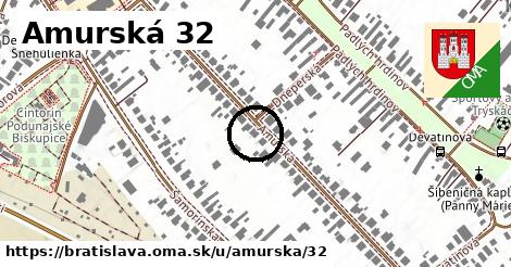 Amurská 32, Bratislava