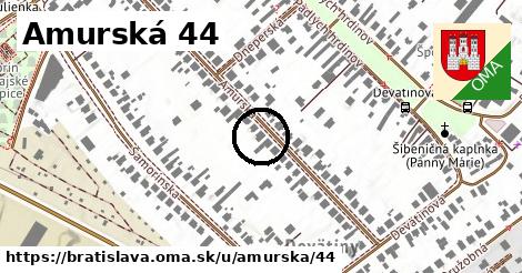 Amurská 44, Bratislava