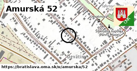 Amurská 52, Bratislava