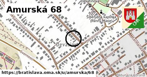Amurská 68, Bratislava
