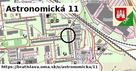 Astronomická 11, Bratislava