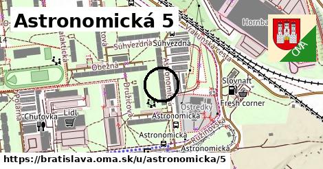 Astronomická 5, Bratislava