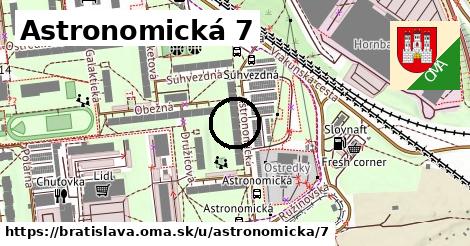 Astronomická 7, Bratislava