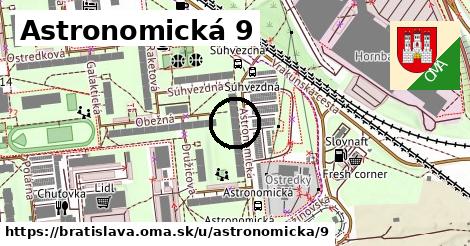 Astronomická 9, Bratislava