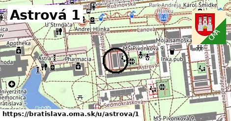 Astrová 1, Bratislava