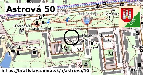 Astrová 50, Bratislava