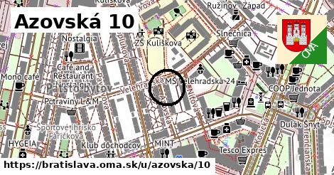 Azovská 10, Bratislava