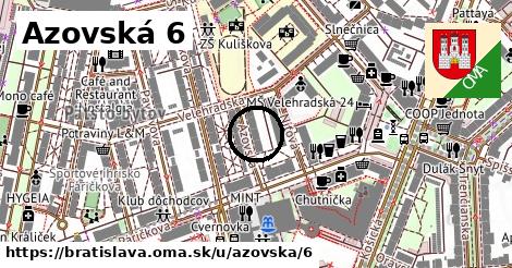 Azovská 6, Bratislava