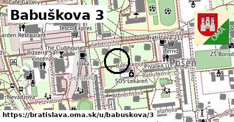 Babuškova 3, Bratislava