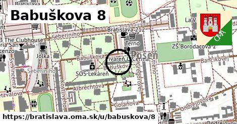 Babuškova 8, Bratislava