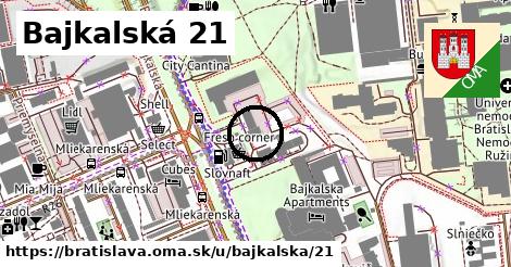 Bajkalská 21, Bratislava