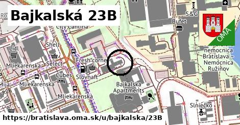 Bajkalská 23B, Bratislava
