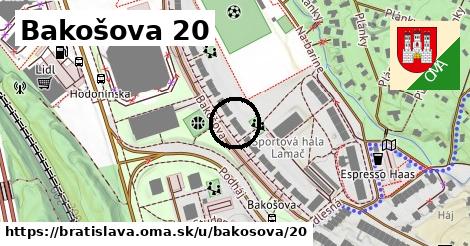 Bakošova 20, Bratislava