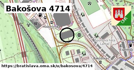 Bakošova 4714, Bratislava