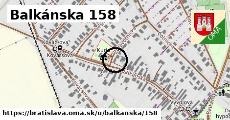 Balkánska 158, Bratislava