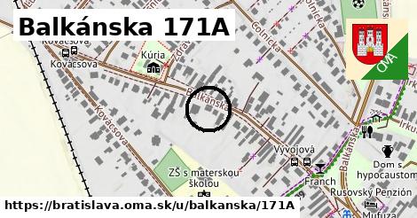 Balkánska 171A, Bratislava