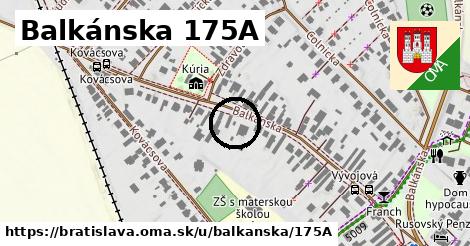 Balkánska 175A, Bratislava