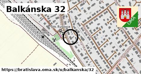 Balkánska 32, Bratislava