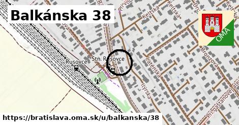Balkánska 38, Bratislava