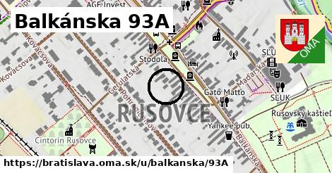 Balkánska 93A, Bratislava