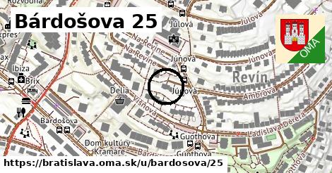 Bárdošova 25, Bratislava