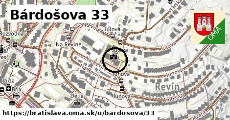 Bárdošova 33, Bratislava