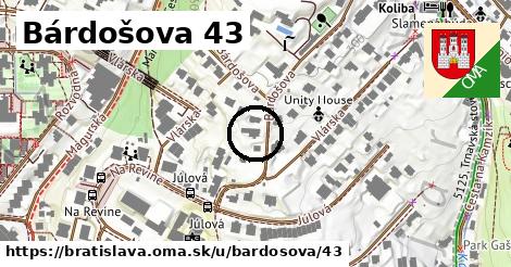 Bárdošova 43, Bratislava