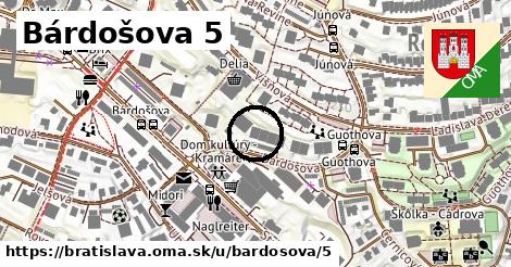 Bárdošova 5, Bratislava